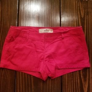 Hollister red shorts